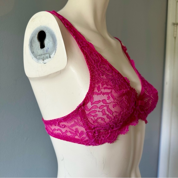 Simone Perele pink lace bralette - Picture 2 of 6